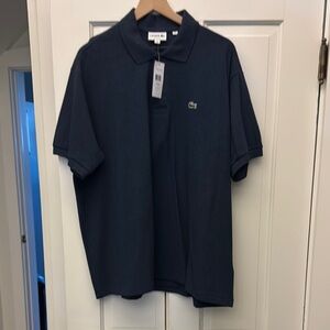 Lacoste Men's Navy Polo Shirt